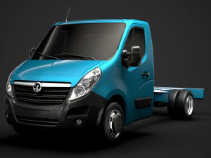vauxhall movano singlecab dw e20 chassis 2014 3D Model