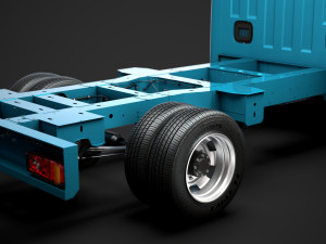 vauxhall movano singlecab dw e20 chassis 2014 Modelo 3D