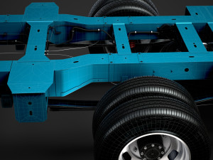 vauxhall movano singlecab dw e20 chassis 2014 Modelo 3D