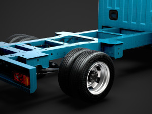vauxhall movano singlecab dw e20 chassis 2014 Modelo 3D
