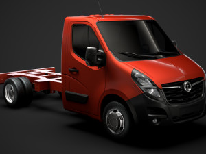vauxhall movano singlecab dw e20 chassis 2020 3D Модель