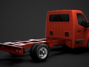 vauxhall movano singlecab dw e20 chassis 2020 Model 3D