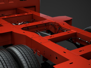 vauxhall movano singlecab dw e20 chassis 2020 Model 3D