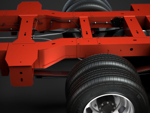 vauxhall movano singlecab dw e20 chassis 2020 Model 3D