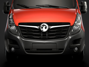 vauxhall movano singlecab dw e20 chassis 2020 Model 3D