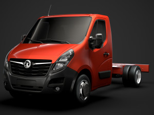 vauxhall movano singlecab dw e20 chassis 2020 Model 3D