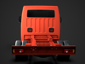 vauxhall movano singlecab dw e20 chassis 2020 Model 3D