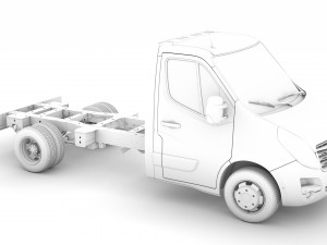 vauxhall movano singlecab dw e20 chassis 2020 Model 3D