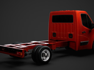 vauxhall movano singlecab dw e20 chassis 2020 Model 3D