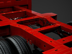 vauxhall movano singlecab dw e20 chassis 2020 Model 3D