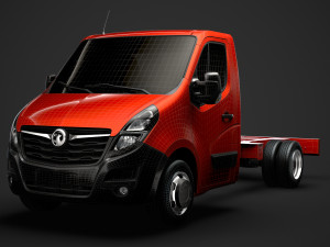 vauxhall movano singlecab dw e20 chassis 2020 Model 3D