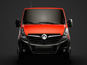 vauxhall movano singlecab dw e20 chassis 2020 Model 3D