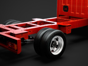 vauxhall movano singlecab dw e20 chassis 2020 Model 3D