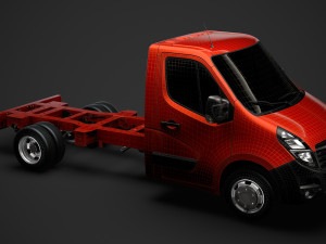vauxhall movano singlecab dw e20 chassis 2020 Model 3D