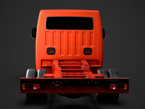 vauxhall movano singlecab dw e20 chassis 2020 Model 3D