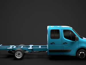 nissan nv400 crewcab dw e30 chassis 2014 3D Model