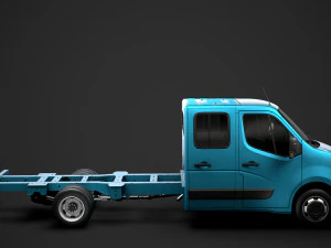 nissan nv400 crewcab dw e30 chassis 2014 3D Model