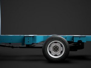 nissan nv400 crewcab dw e30 chassis 2014 3D Model