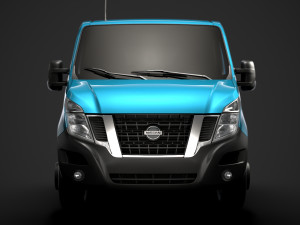 nissan nv400 crewcab dw e30 chassis 2014 3D Model