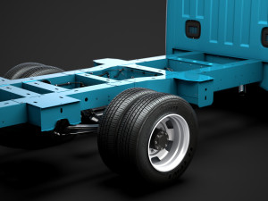 nissan nv400 crewcab dw e30 chassis 2014 3D Model
