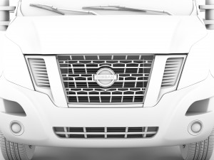 nissan nv400 crewcab dw e30 chassis 2014 3D Model