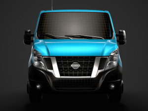 nissan nv400 crewcab dw e30 chassis 2014 3D Model
