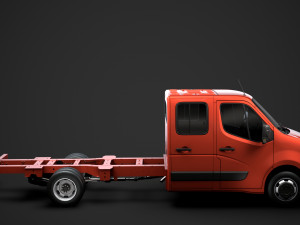 nissan nv400 crewcab dw e30 chassis 2020 Model 3D