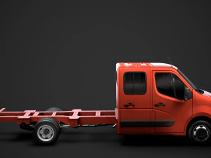 nissan nv400 crewcab dw e30 chassis 2020 3D Model