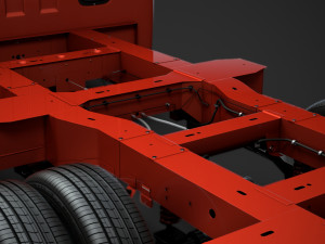 nissan nv400 crewcab dw e30 chassis 2020 Model 3D