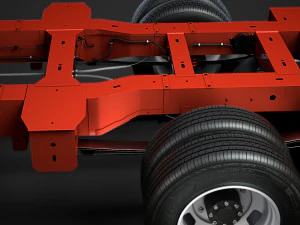 nissan nv400 crewcab dw e30 chassis 2020 3D Model