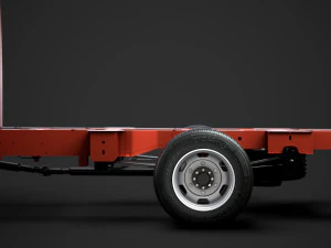 nissan nv400 crewcab dw e30 chassis 2020 3D Model