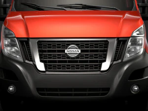 nissan nv400 crewcab dw e30 chassis 2020 3D Model