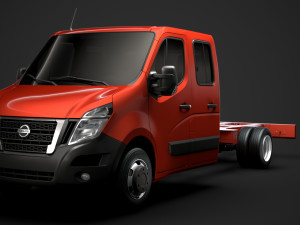 nissan nv400 crewcab dw e30 chassis 2020 Model 3D
