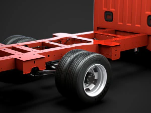 nissan nv400 crewcab dw e30 chassis 2020 3D Model