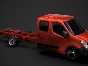 nissan nv400 crewcab dw e30 chassis 2020 Model 3D
