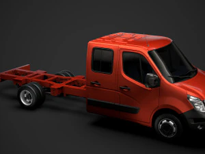nissan nv400 crewcab dw e30 chassis 2020 3D Model