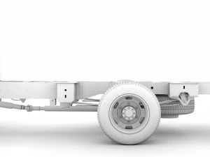 nissan nv400 crewcab dw e30 chassis 2020 3D Model
