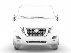 nissan nv400 crewcab dw e30 chassis 2020 Model 3D