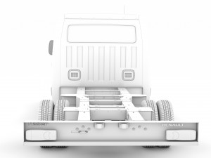 nissan nv400 crewcab dw e30 chassis 2020 Model 3D