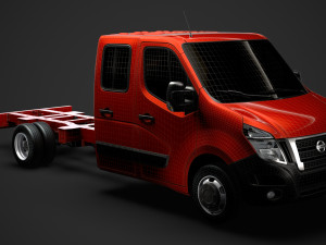 nissan nv400 crewcab dw e30 chassis 2020 Model 3D