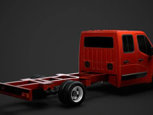 nissan nv400 crewcab dw e30 chassis 2020 3D Model