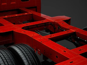 nissan nv400 crewcab dw e30 chassis 2020 3D Model