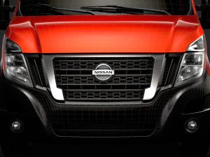 nissan nv400 crewcab dw e30 chassis 2020 3D Model