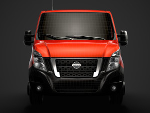 nissan nv400 crewcab dw e30 chassis 2020 Model 3D