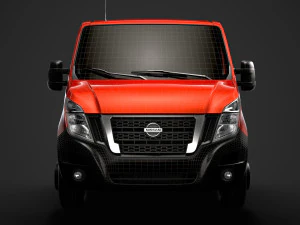 nissan nv400 crewcab dw e30 chassis 2020 3D Model