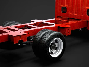 nissan nv400 crewcab dw e30 chassis 2020 3D Model