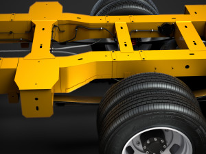 opel movano crewcab dw e30 chassis 2014 Modelo 3D