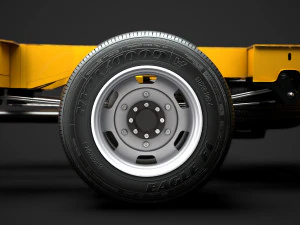 opel movano crewcab dw e30 chassis 2014 3D Model