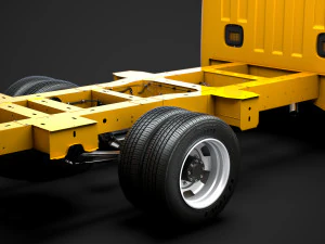 opel movano crewcab dw e30 chassis 2014 3D Model
