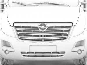 opel movano crewcab dw e30 chassis 2014 3D Model